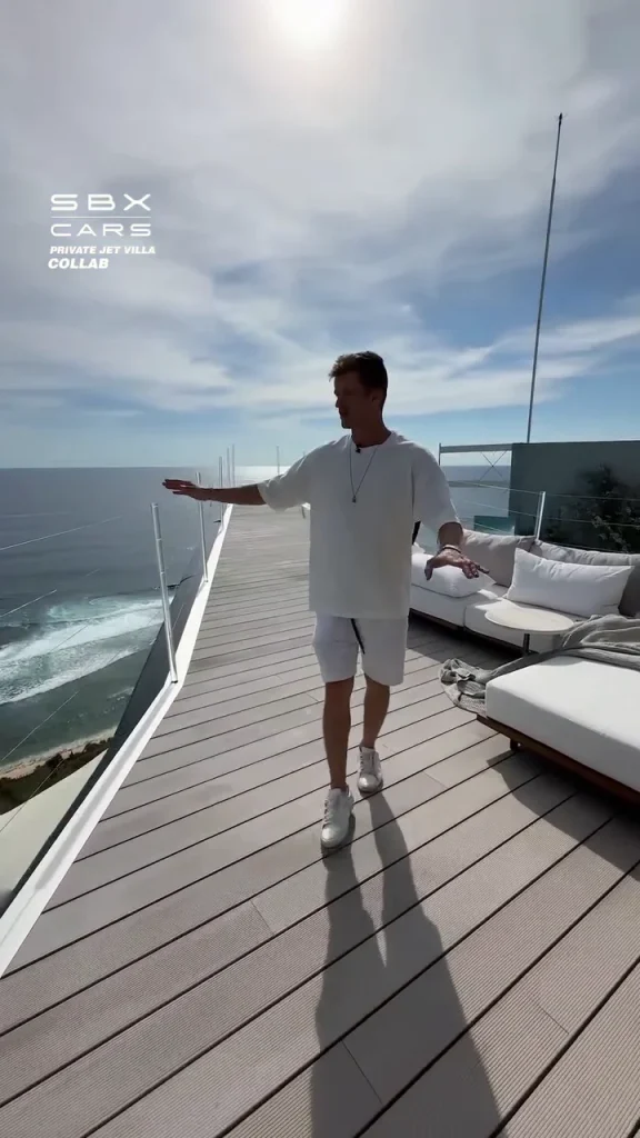 Man who owns Boeing 737 private jet villa gives tour inside and it's as wild as it looks