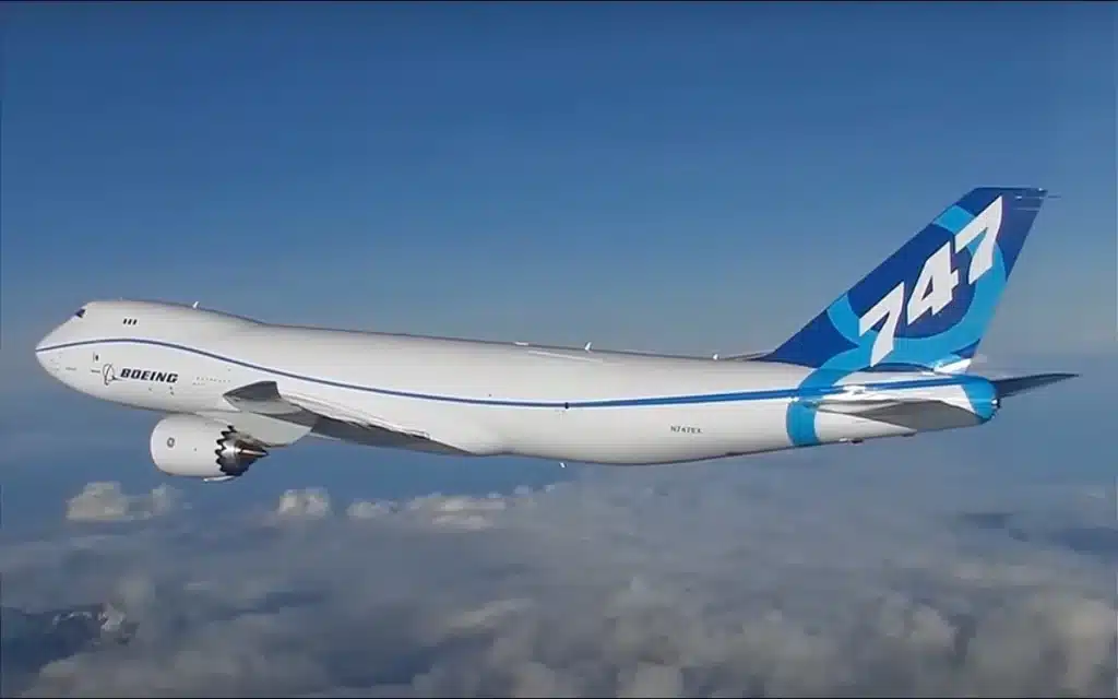 Boeing 747-8 hero image