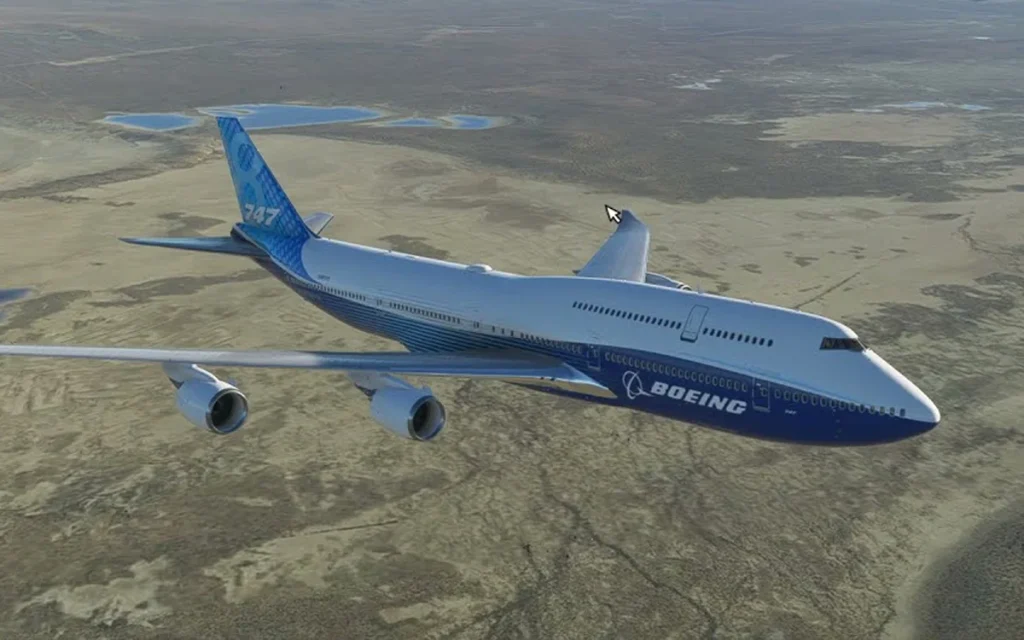 Pilots showcasing a new Boeing 737 simulator for a Brazilian TV news segment create utter chaos as the massive airplane demonstration ends in the bushes