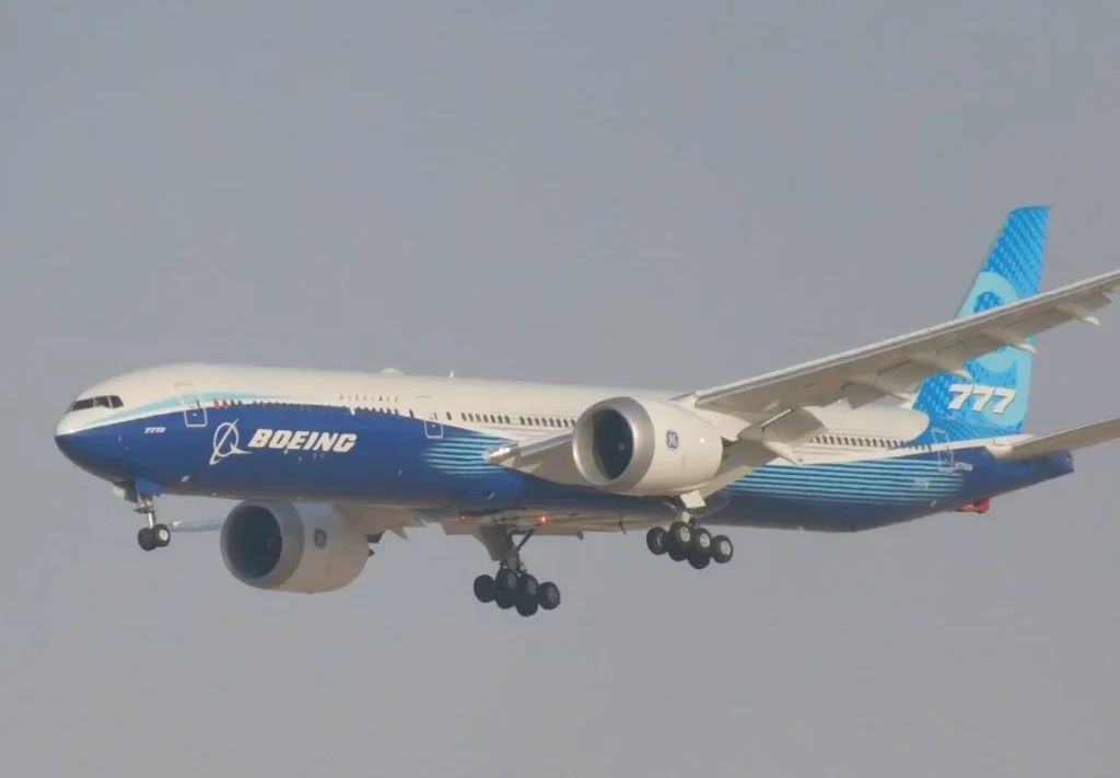 This Boeing 777X is going through a fatigue test of 120,000 simulated flights and this is why it's so important