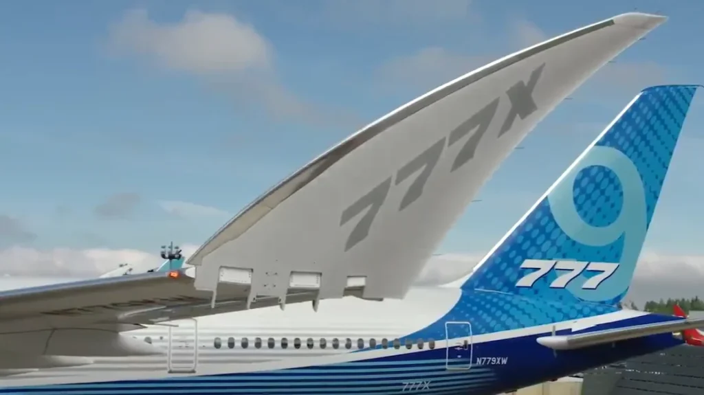 Why the Boeing 777X is the first commercial plane with folding wings and why they stay unfolded in flight