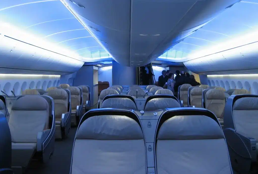 BBJ 747-8 interior