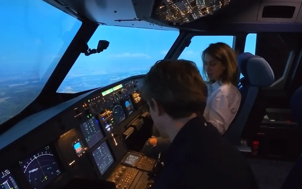 After Boeing pilot CaptainCroft finally flew an Airbus A320 for the first time, she immediately noticed all the differences from her 787 Dreamliner