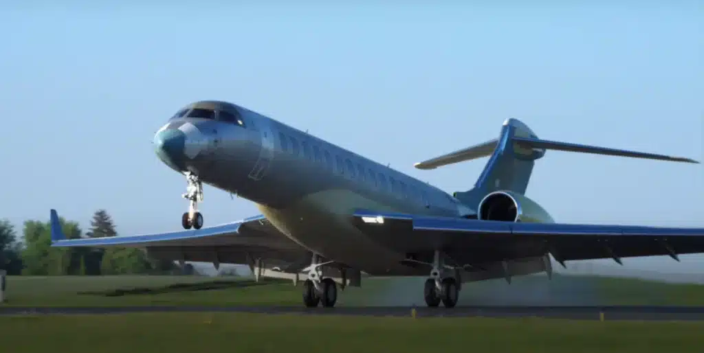 Fastest business jet in the world completes first flight from Toronto