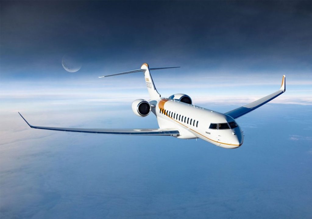 Bombardier Global 8000 private jet concept