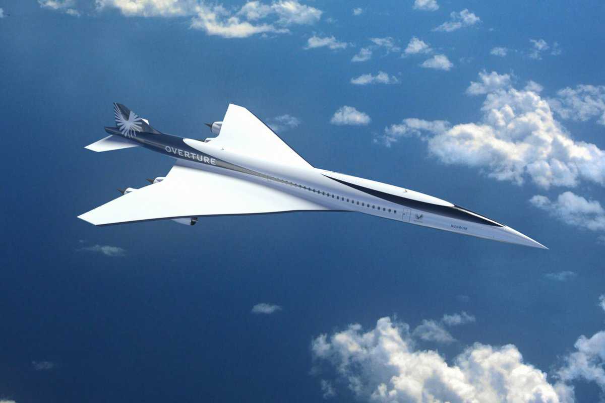 Boom Supersonic Overture jet concept