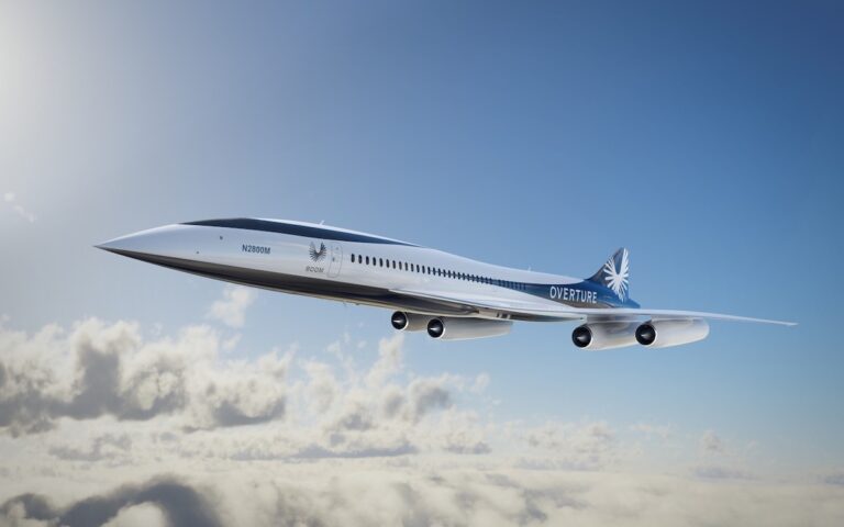 Boom Supersonic aircraft Overture concept