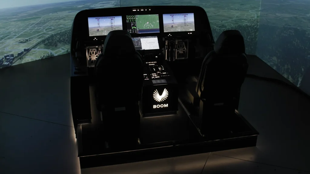 Minneapolis pilot gets rare look at United Airlines' future supersonic airliner and even gets to try its simulator