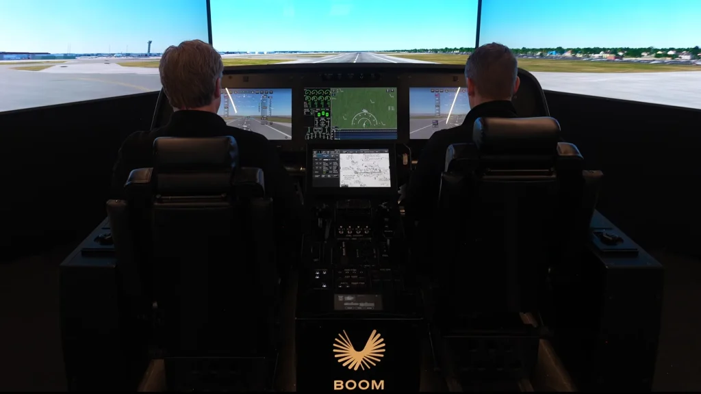Minneapolis pilot gets rare look at United Airlines' future supersonic airliner and even gets to try its simulator