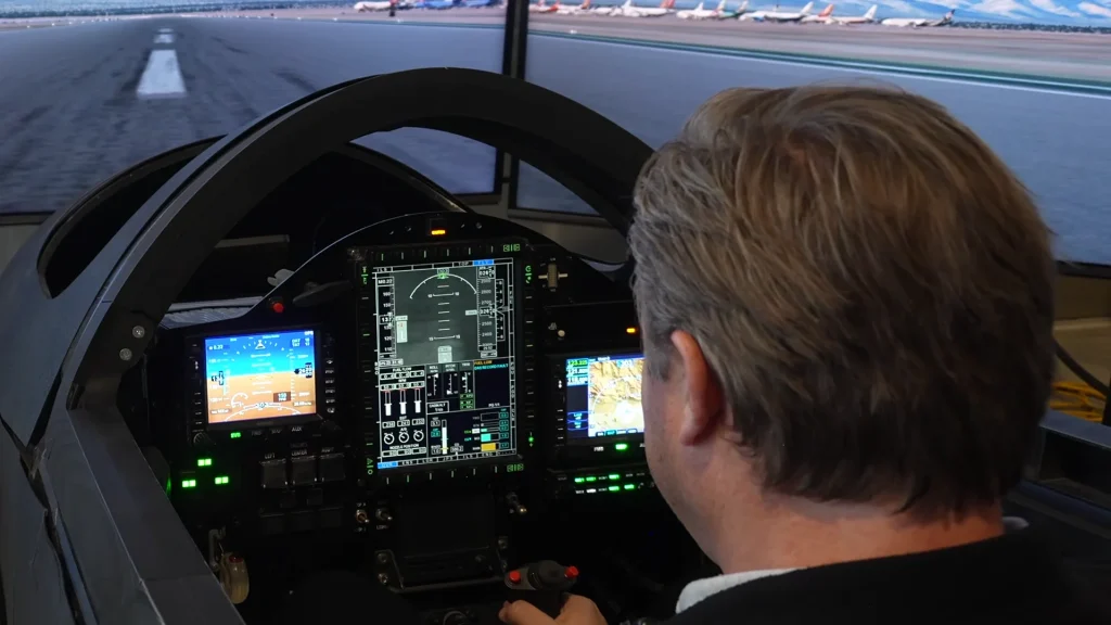 Minneapolis pilot gets rare look at United Airlines' future supersonic airliner and even gets to try its simulator