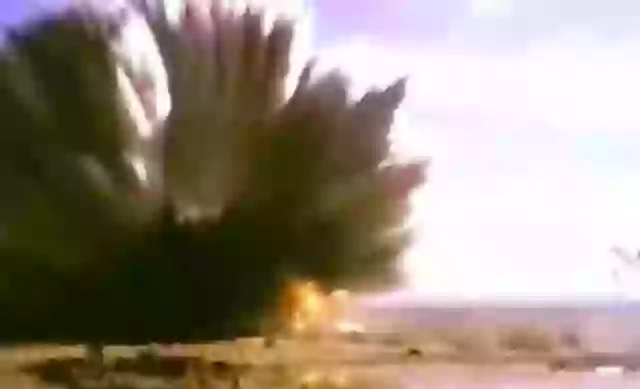 The footage quickly went viral for the incredible, agonising impact of the plane against the concrete wall.