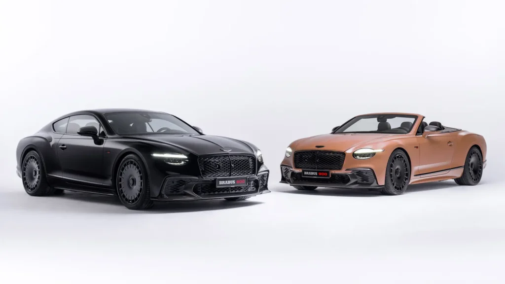 Brabus got its hands on the luxury British Bentley Continental GT and gave it nearly 900 horsepower