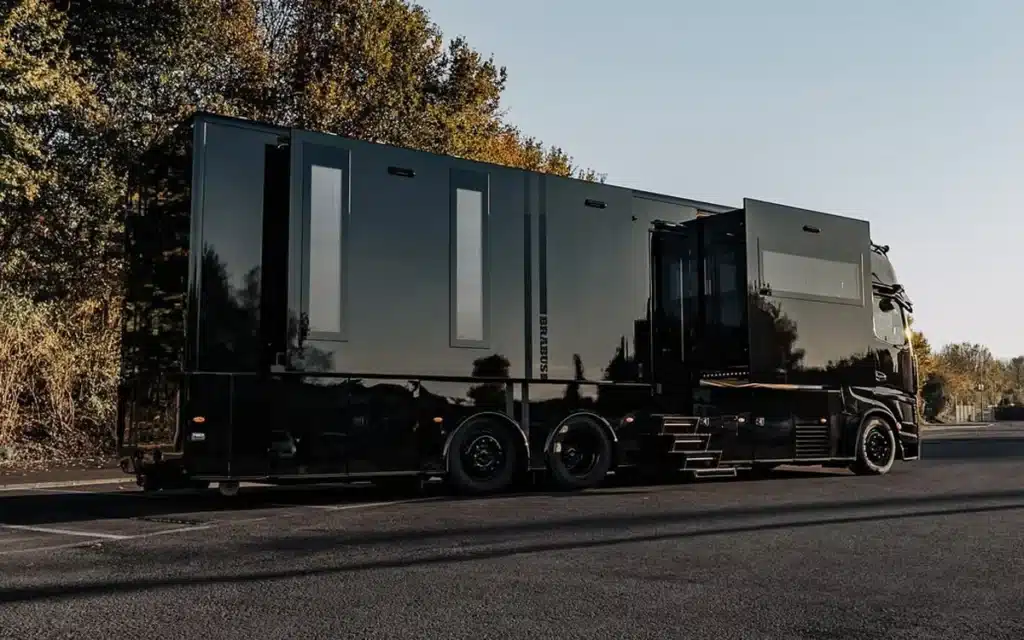 Brabus just built a matte-black penthouse on wheels - Big Boy 1200