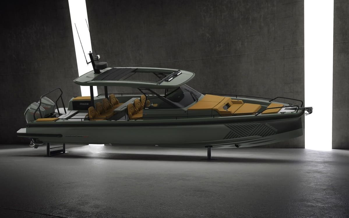 Brabus Stealth Green speedboat, feature image