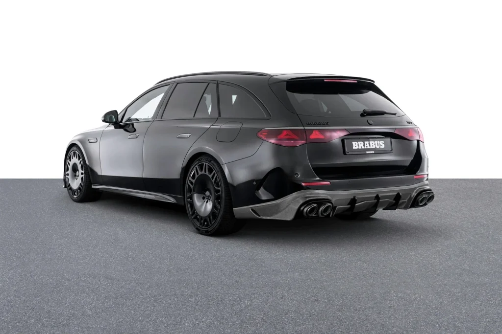 Brabus put their hands on the Mercedes-AMG E 53 Hybrid and the result is visually understated but technically impressive rear