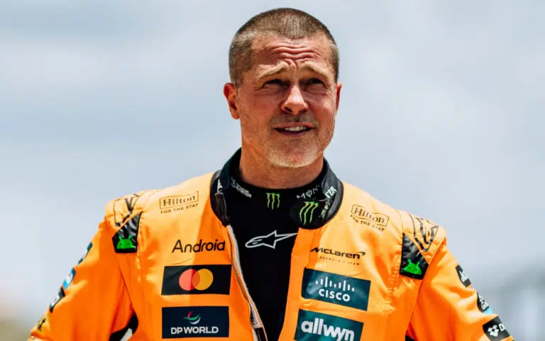 Brad Pitt recently got the chance to achieve a dream of his by driving a real, McLaren Formula 1 car.