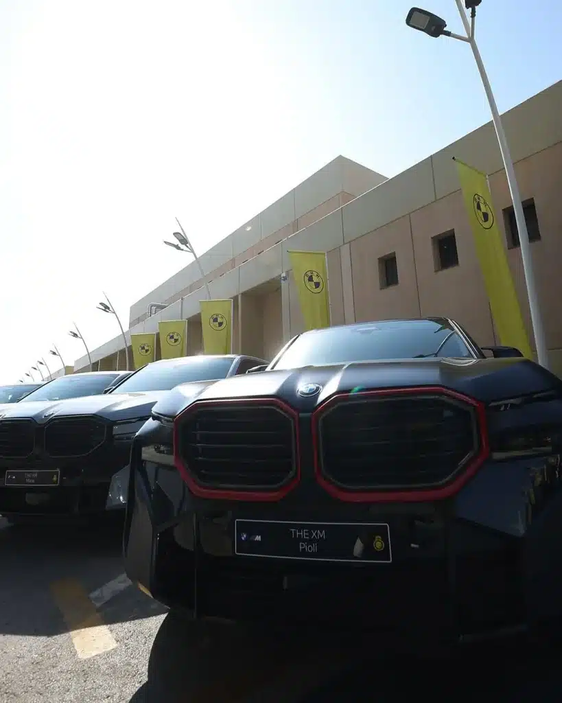 New BMW XM to Al Nassr players