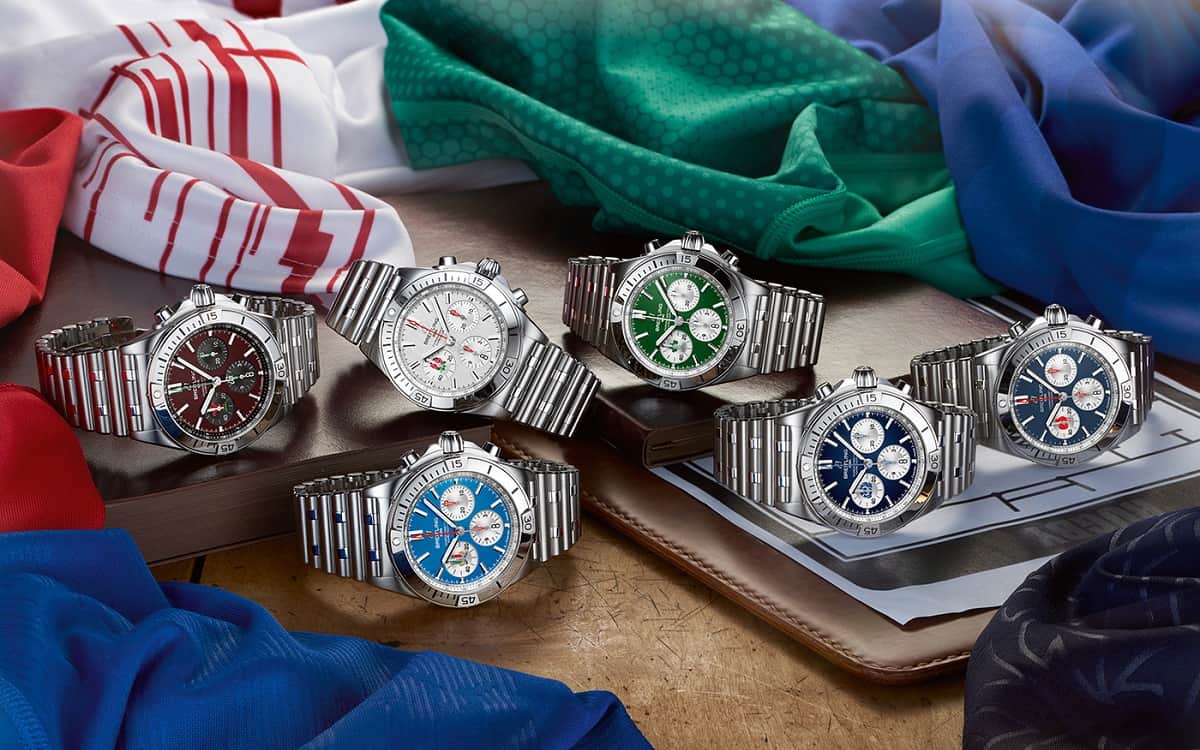 Breitling Six Nations, all six pieces