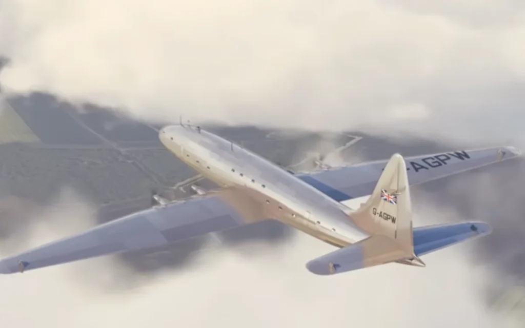 This is the largest UK-built aircraft ever - and it had a wingspan greater than a Boeing 747