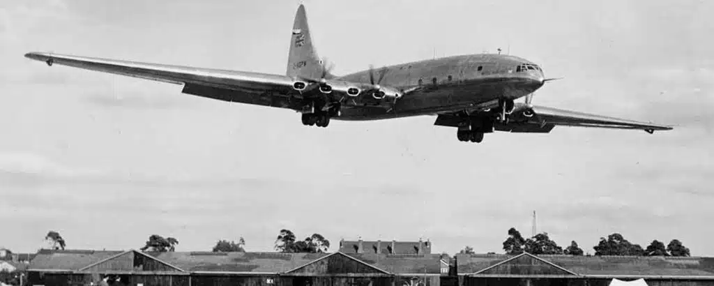 The Bristol Brabazon was larger than the Boeing 737
