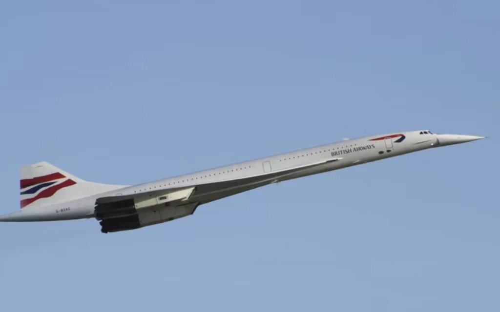Supersonic jet Concorde flew so fast passengers could see sun rising on an evening flight