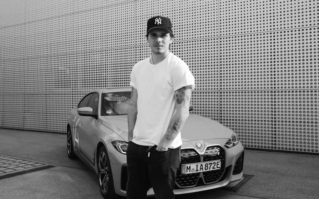 Popular celebrity Brooklyn Beckham has a wild car collection that is epitomized by a retro $600,000 Jaguar he received as a wedding gift from his parents