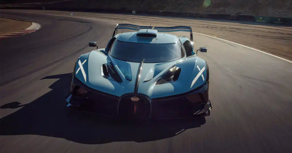 YouTuber finds that his Bugatti Bolide hypercar needs a tire change every 36 miles and a new set costs $8,000