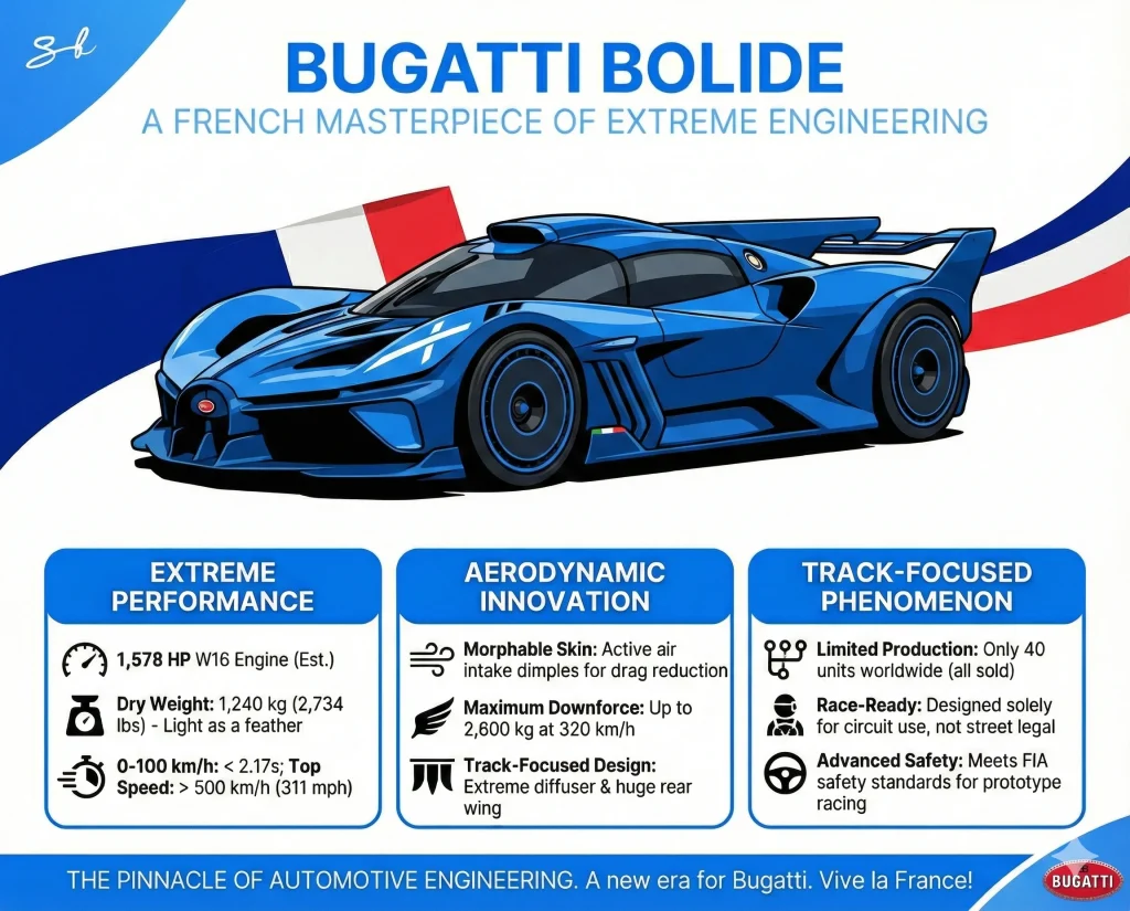 Bugatti Bolide supercar made to match owners $62,000,000 Gulfstream private jet in wealth display that’s off the Richter scale