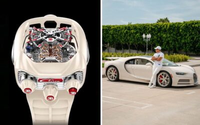 Jacob & Co makes custom Hermès Bugatti Chiron timepiece