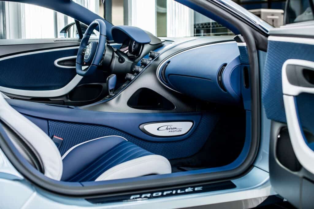 Bugatti Chiron Profilèe interior