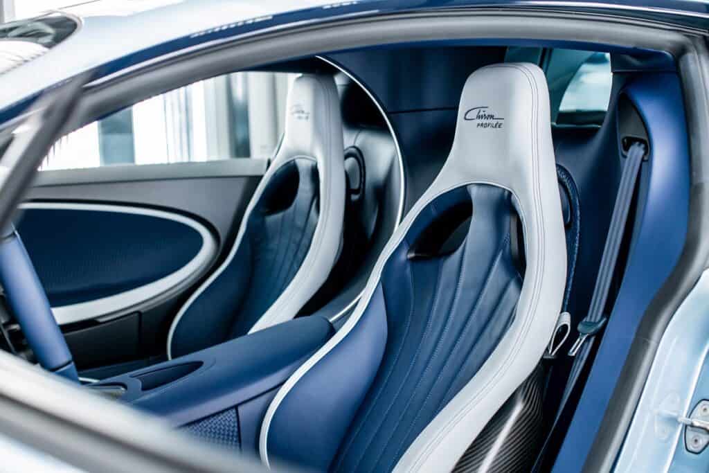 Bugatti Chiron Profilèe seats