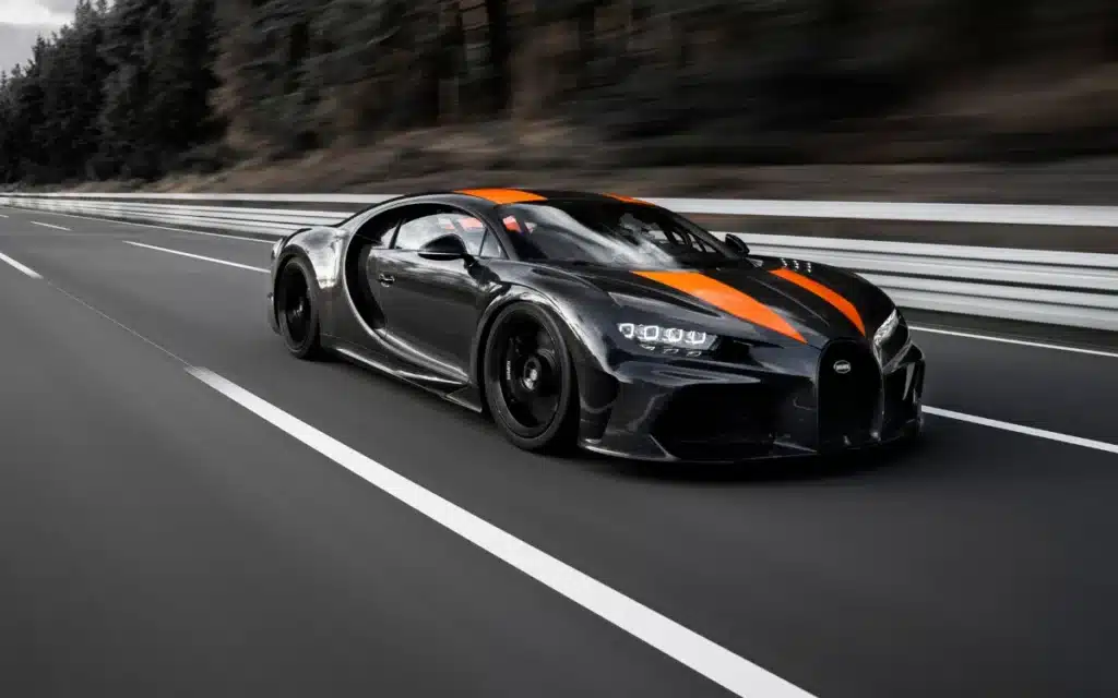 Fastest supercars of all time - Bugatti Chiron Super Sport 300+