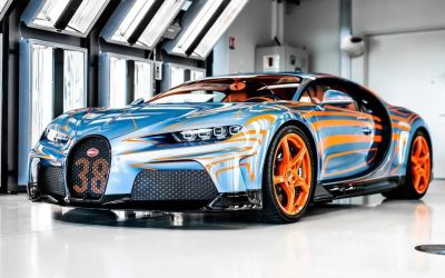 Heavily customised $4m Bugatti Chiron has left people guessing who owns it