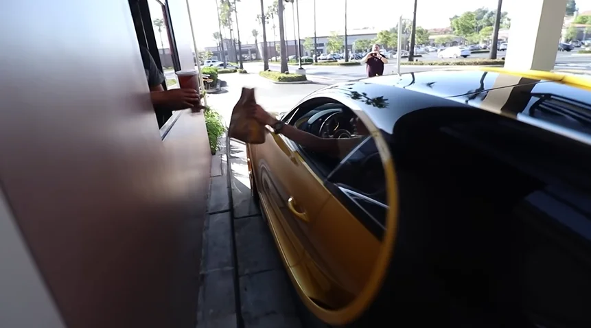 17-year-old goes to the DMV to take his driver's test in a Bugatti Chiron in the ultimate flex