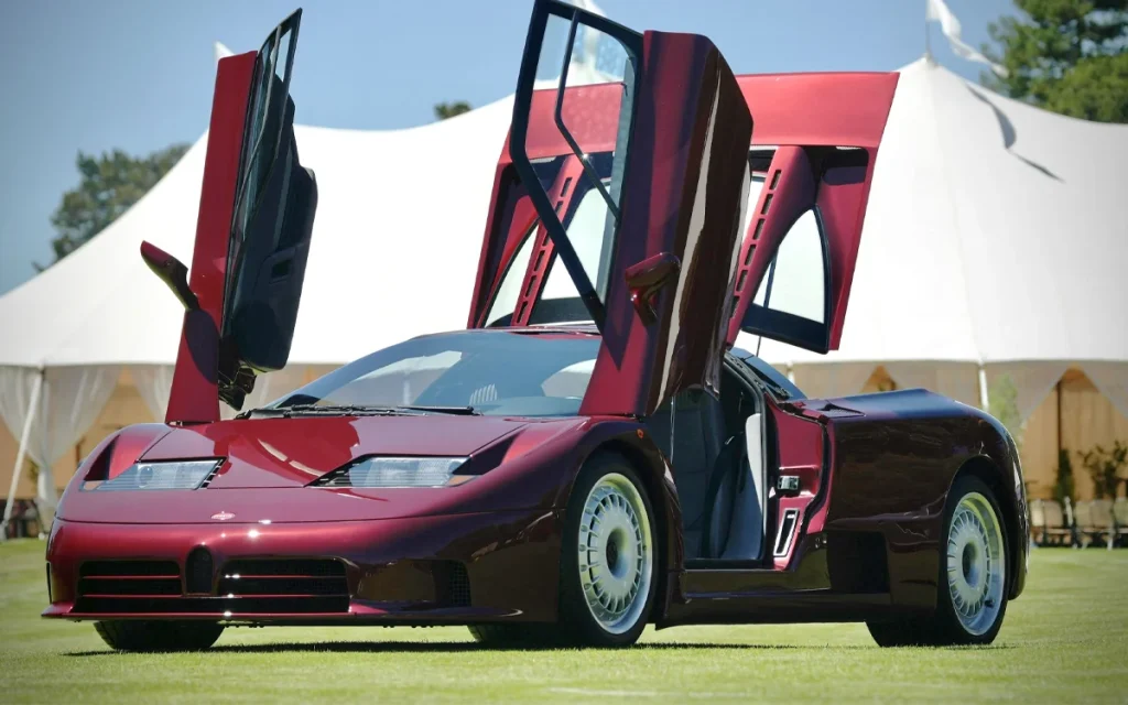 This V12 Bugatti EB110 GT, chassis number 073, has been given a second lease of life after it came out of the royal fleet of the Emir of Kuwait in bad condition