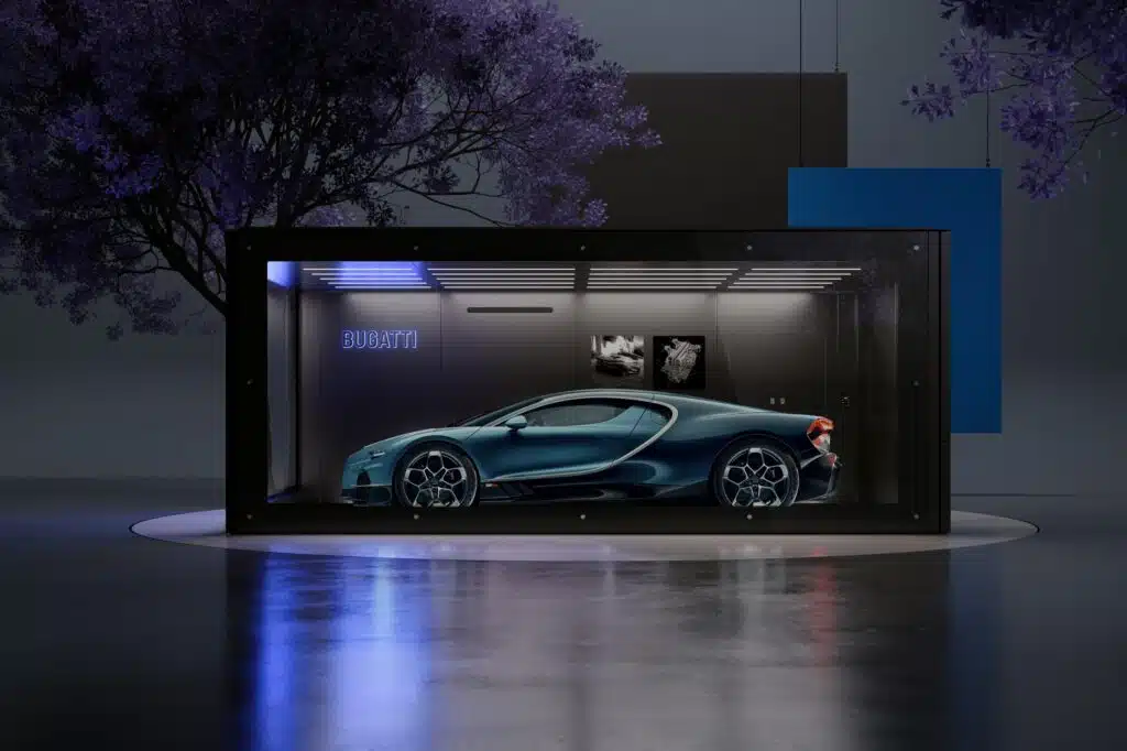 New luxury climate-controlled boxes are the perfect place for a billionaire to store their Bugatti