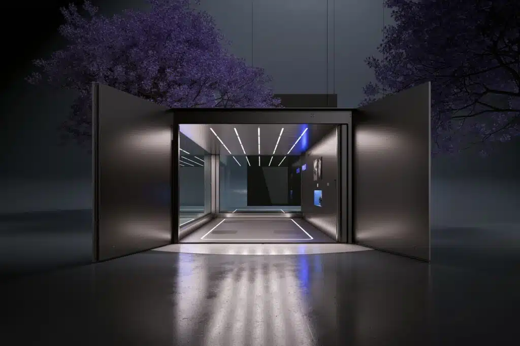 New luxury climate-controlled boxes are the perfect place for a billionaire to store their Bugatti