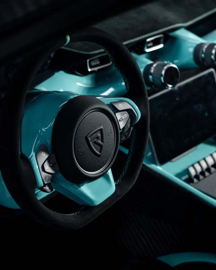Bugatti-Rimac CEO Mate Rimac personally delivered the first Rimac Nevera R to its lucky owner