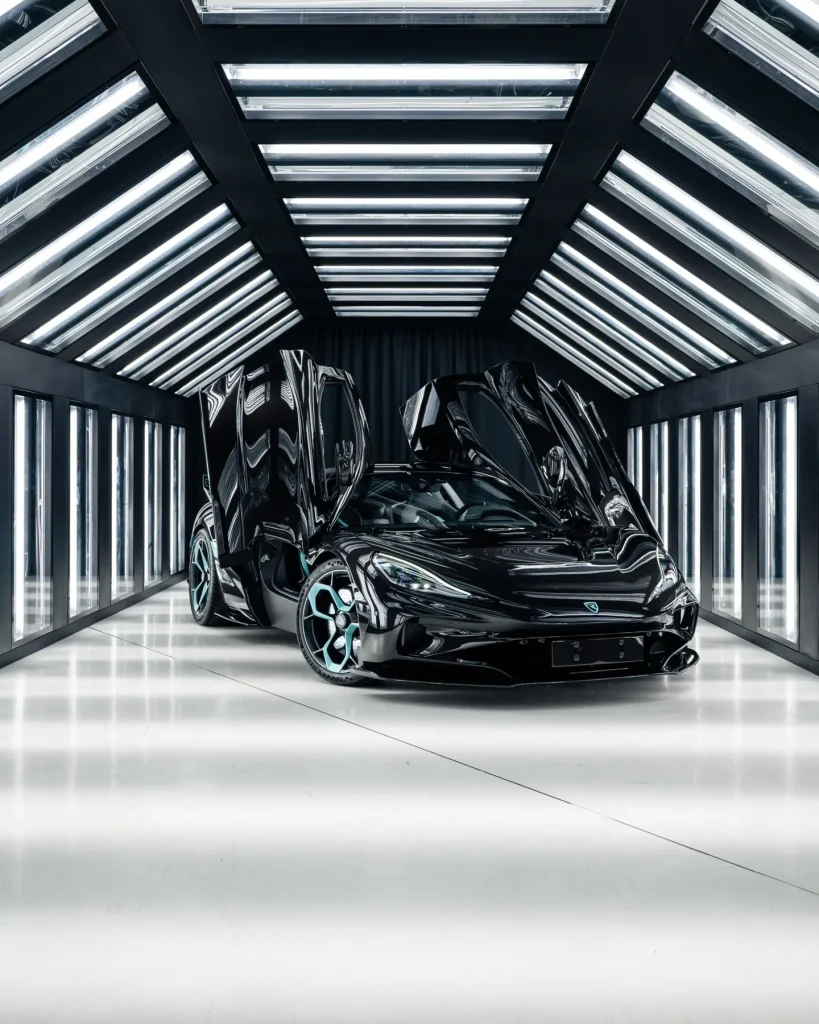 Bugatti-Rimac CEO Mate Rimac personally delivered the first Rimac Nevera R to its lucky owner