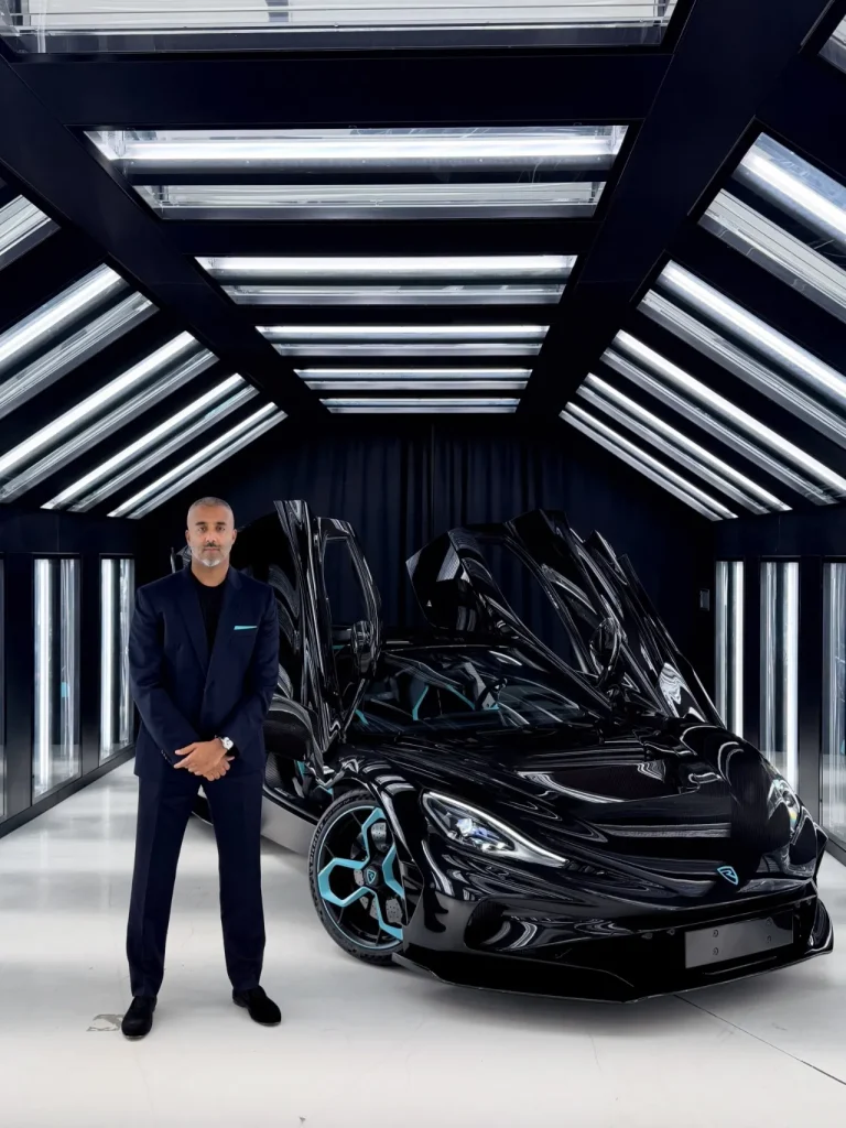 Bugatti-Rimac CEO Mate Rimac personally delivered the first Rimac Nevera R to its lucky owner