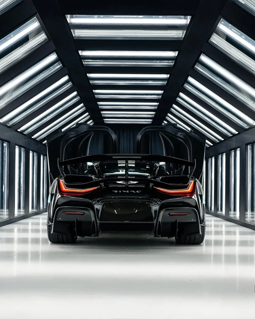 Bugatti-Rimac CEO Mate Rimac personally delivered the first Rimac Nevera R to its lucky owner