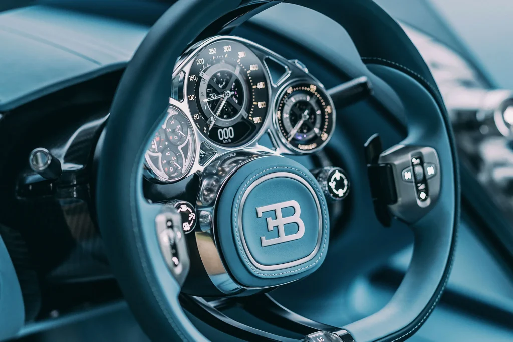 Bugatti reveals Tourbillon interior design and its luxury comes from fine watchmaking craftsmanship
