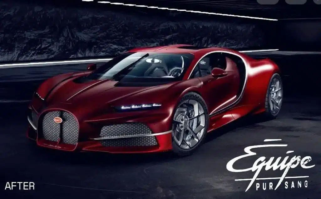 Tourbillon Bugatti $240,000 Equipe Pur Sang