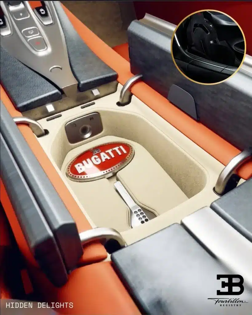 Bugatti Tourbillion comes with a secret compartment that hides how to unlock the hypercar’s top speed