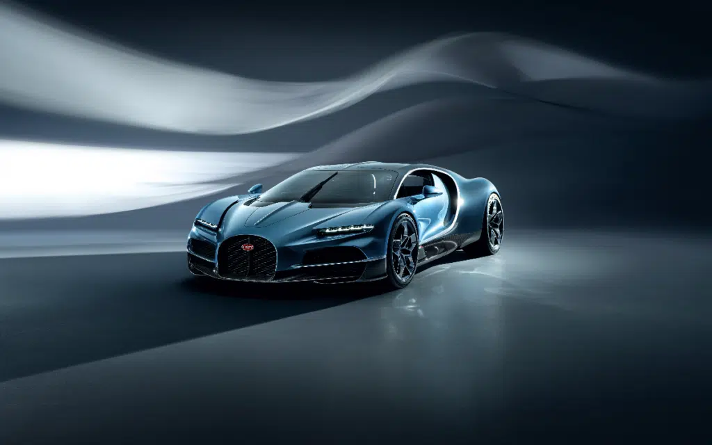 New Bugatti production facility, designed for the Bugatti Tourbillon hypercar seen here