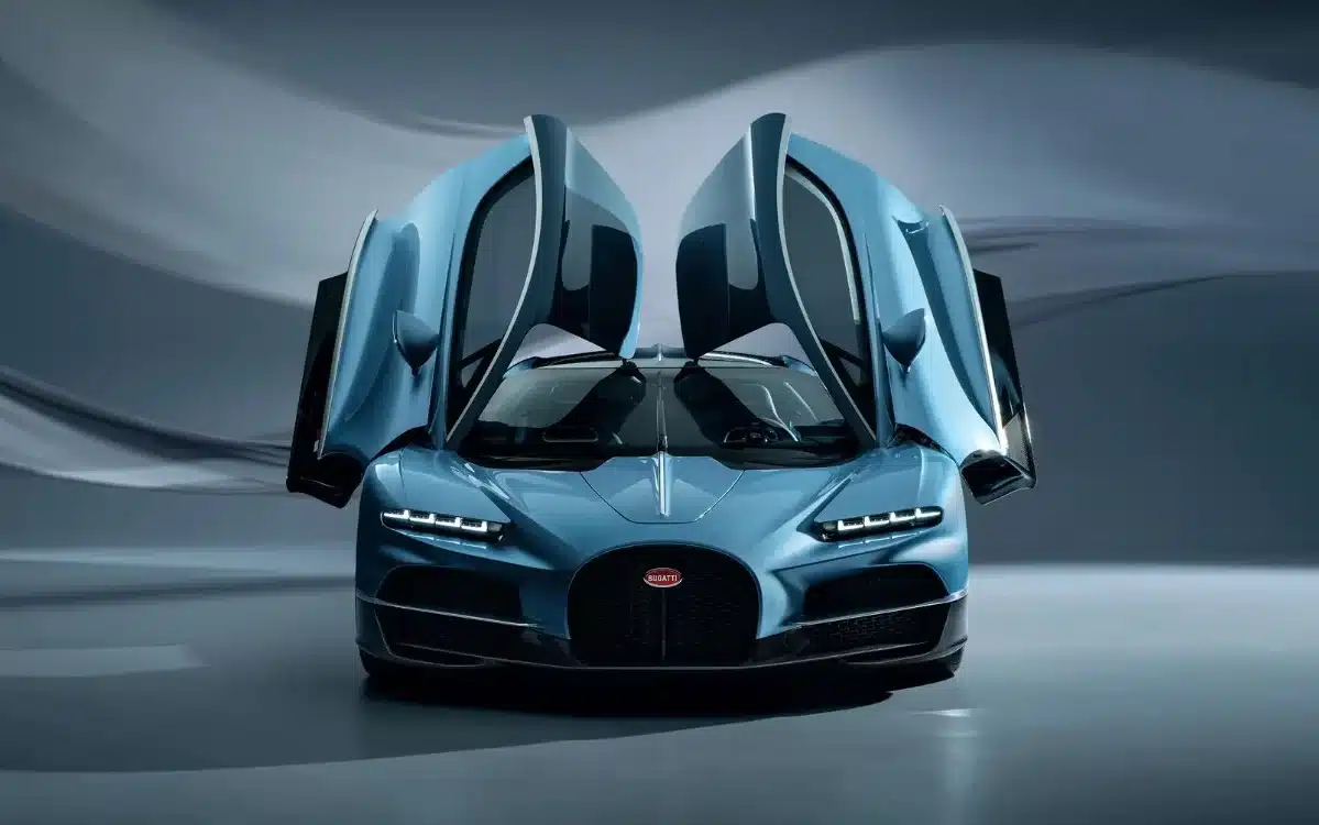 Bugatti’s first new car in 16 years, the V16 Tourbillon, is a thing of beauty