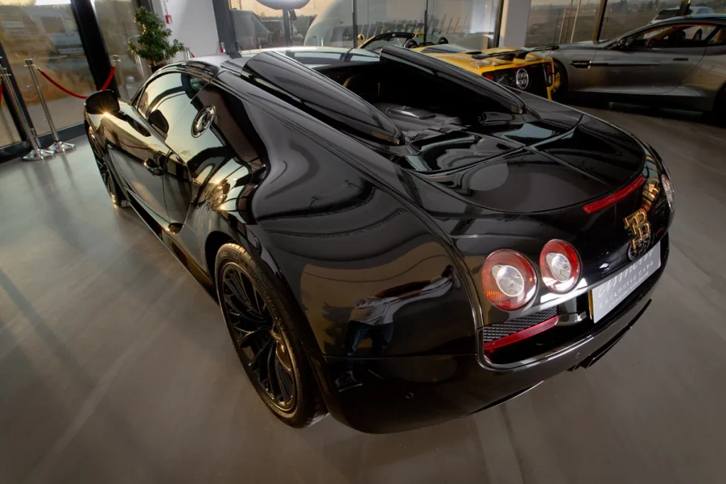 Extremely rare Bugatti Veyron 'Black Bess' listed for sale in Germany as one of only three in existence
