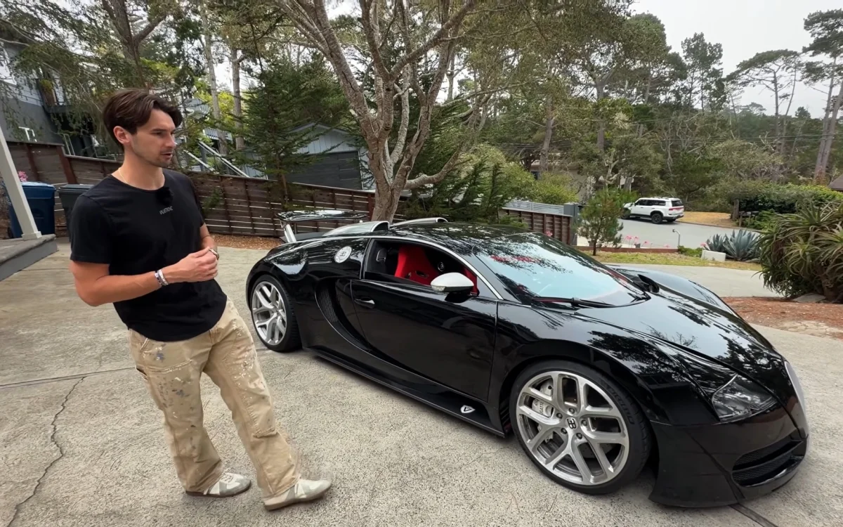 Pennsylvania man who owns a Bugatti Veyron at 27 reveals how he got it so young and shares 'scary' reality of owning the supercar