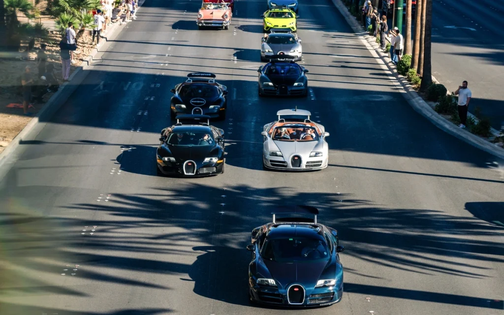 It’s not every day you see 47 Bugatti Veyrons gathered in one place, but that’s exactly what happened at the 2025 Concours at Wynn Las Vegas.