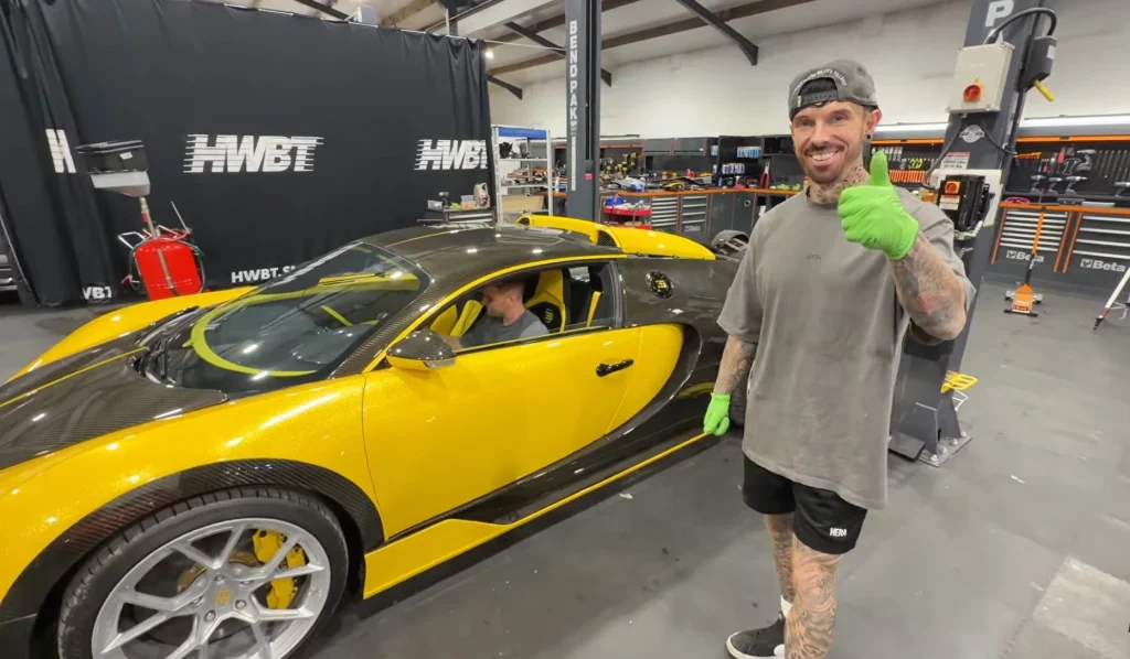 Bugatti finally invited Mat Armstrong over to Molsheim to check both his two Veyrons in person